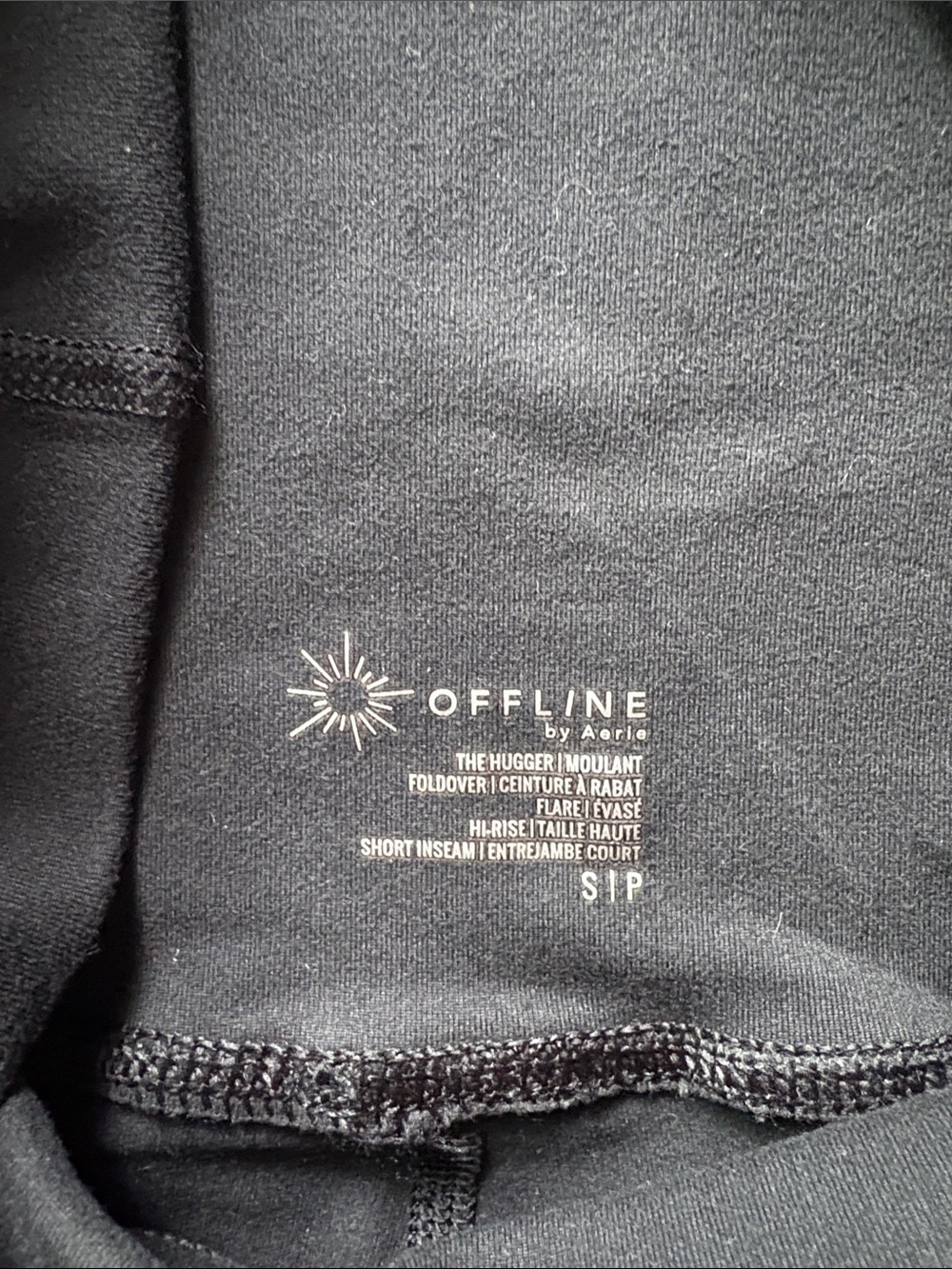 aerie Woman’s Black High-Rise Flare Yoga Pants Size S - Picture 2 of 15